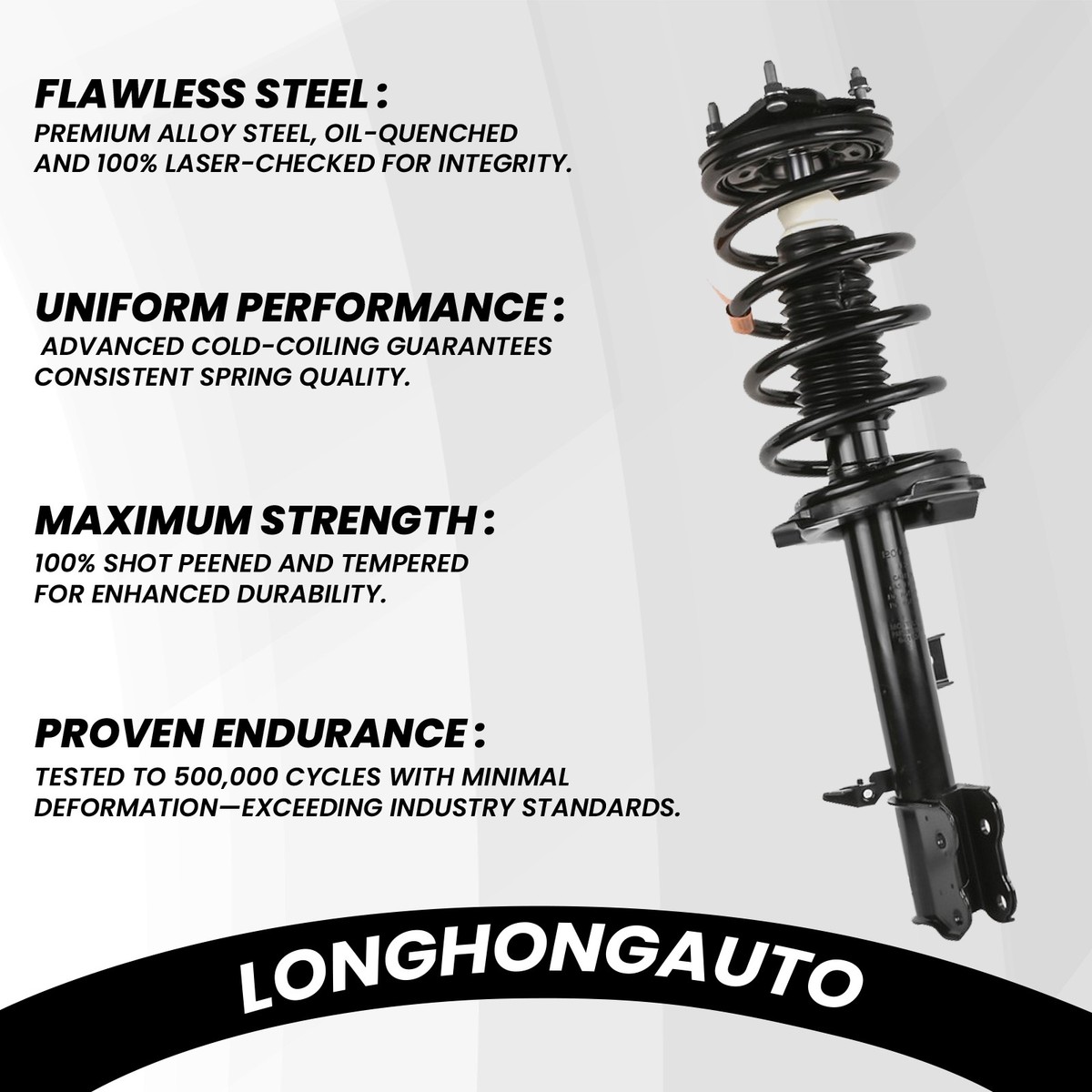 Front Complete Shocks Struts W/ Spring For 2001-2012 Mazda Tribute