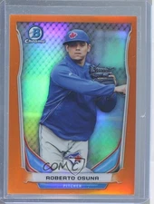 2014 Bowman Draft Top Prospects Chrome Orange Refractor /25 Roberto Osuna
