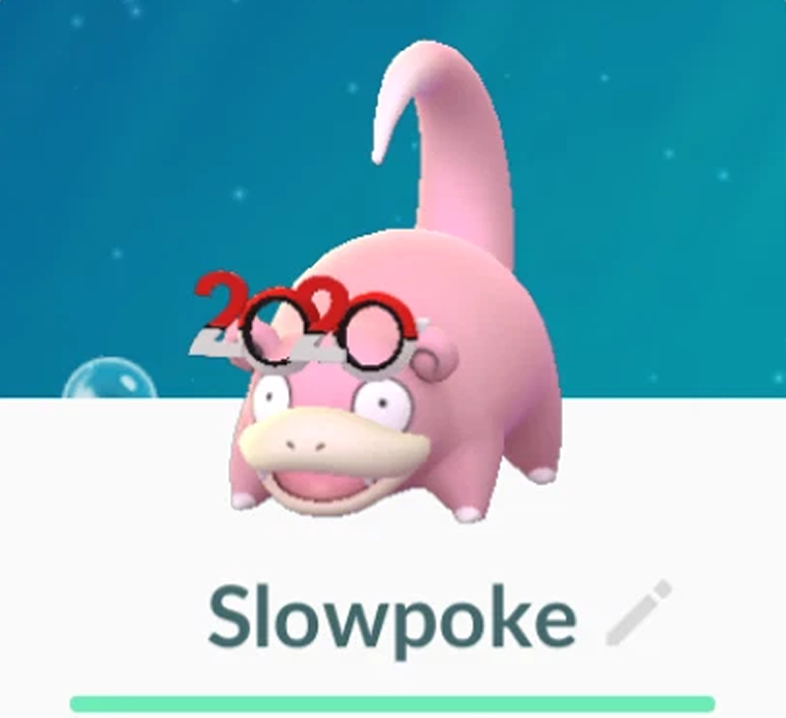 Slowpoke Slowbro Slowking Wearing 2020 2021 2022 Sunglasses