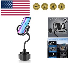 Car Cup Holder Mount with 360  Rotation Adjustable Gooseneck,Car Phone Holder...