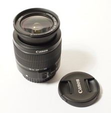 Canon EF-S 18-55mm f/3.5-5.6 III Lens – Macro Zoom + Caps - Immaculate.