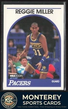 Reggie Miller 1989-90 Hoops #29 Indiana Pacers