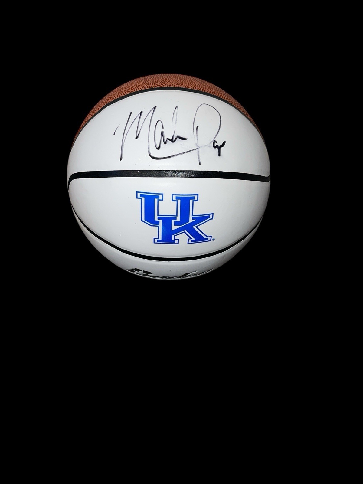 Mark Pope Autographed Signed Kentucky Wildcats BASKETBALL HEAD COACH UK JSA 
