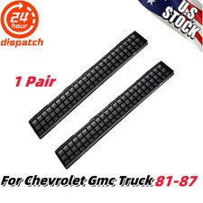 Black Defrost Vents For Chevrolet Gmc Truck Blazer Crew Cab Suburban Pair 81-87