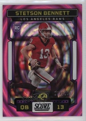 2023 Score Rookies Ellipse /199 Stetson Bennett IV #313 Rookie RC 1qr7