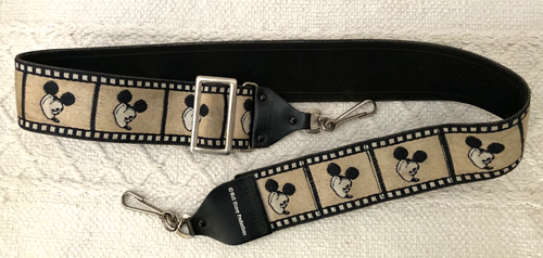 Vintage Bobby Lee Mickey Mouse 1980's Camera Strap. Walt Disney VGC Adjustable - Picture 1 of 9