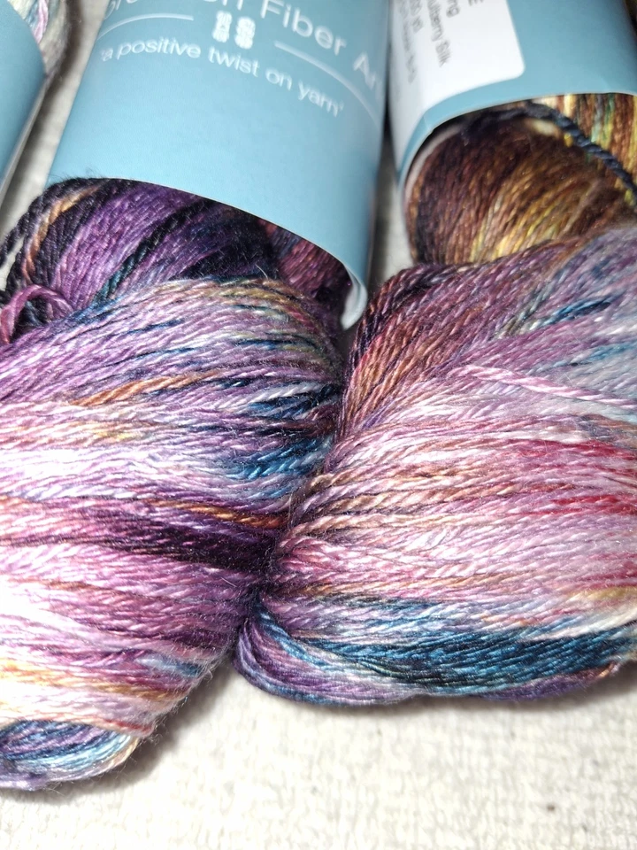 "Dragon Lore" From Expression Fiber Arts  500y Ea. 5 Skeins Aval Camel And Silk - Image 4 of 4