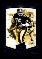 Joe Greene 2015 Panini Gridiron Kings Blue Framed #165 Pittsburgh Steelers ESE