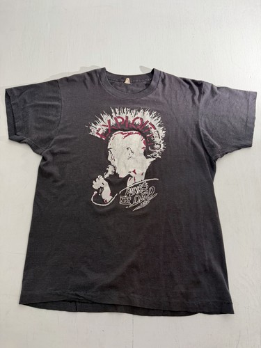 Vintage 1980s EXPLOITED Punks Not Dead T Shirt