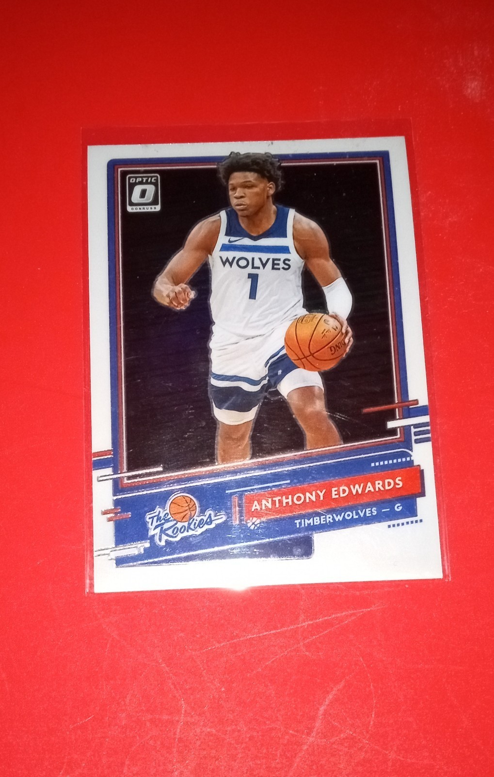 2020-21 Panini Donruss Optic - The Rookies Anthony Edwards #5 (RC)