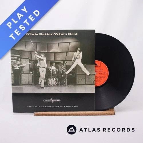 The Who Who's Better, Who's Best Gatefold Germany LP Vinyl Record - VG+/EX