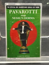 Pavarotti Sings Nessun Dorma Music Cassette Tape