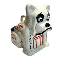 Bulldog Cafe Cookie Jar, Vintage Treasure Craft, Disney, NEW WITH ORIGINAL BOX