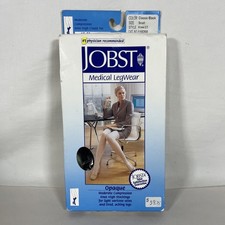 JOBST Opaque Knee High 15-20mmHg Classic Black Small, 115200 Damaged Box 