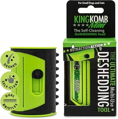 KING KANINE | King Komb De-shedding tool / brush for small dogs and cats
