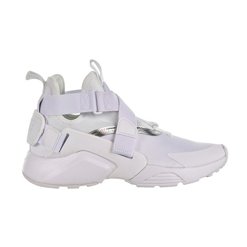 Buty dziecięce Nike Huarache City duże biało-metaliczne srebrne AJ6662-100 - Zdjęcie 1 z 6