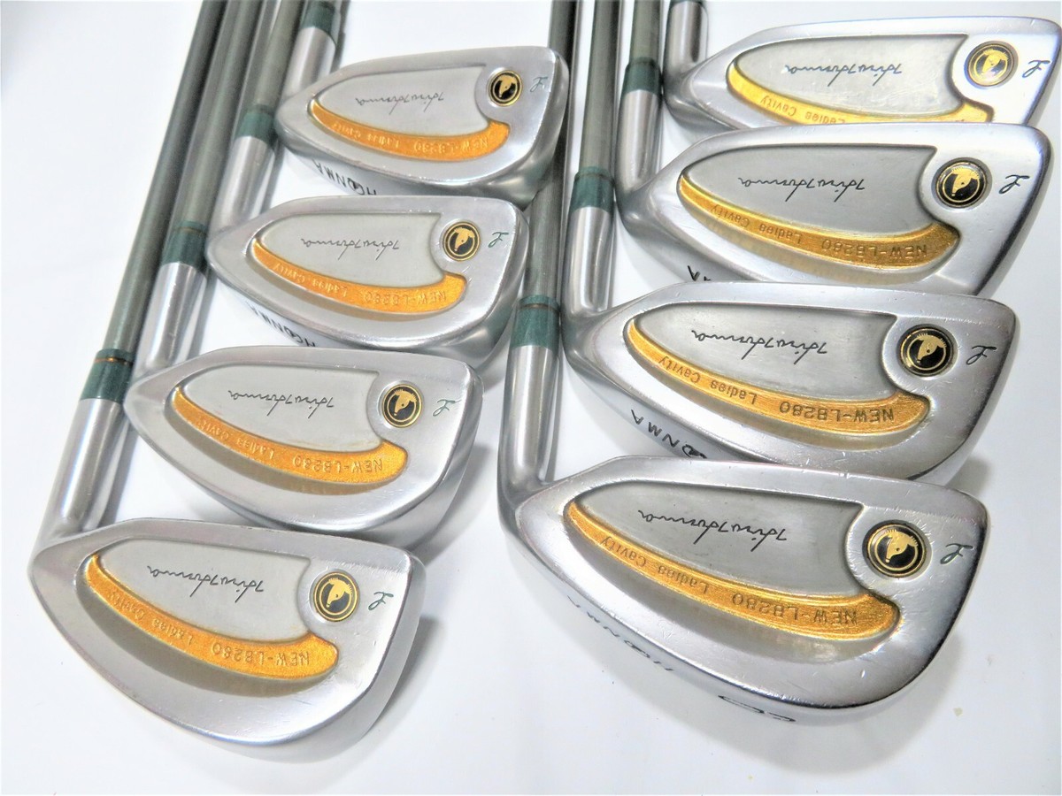 Set De Fers Honma 4 étoiles Gold Line - 9 Pièces (4-SW) - Graphite L-Flex - Femme - Bon état