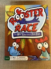 ROOSTER RACE High-Low Guessing Memory Family Card Game Ages 5+ Complete