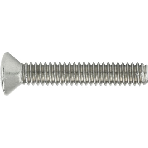 1/4-20 x 3/4" Phillips Oval Head Machine Screws Stainless Steel 18-8 Qty 100 - Picture 3 of 7