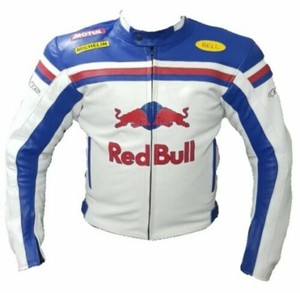 red bull biker jacket