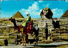 IMN5746 the great sphinx of giza and mykerinos pyramid egypt africa