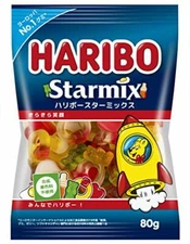 Haribo - Starmix (Assorted) Gummy Candy (80g x 10 bags) Sweets JAPAN