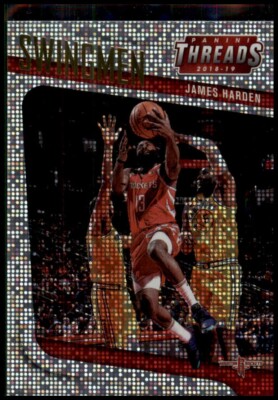 2018-19 Panini Threads Swingmen Dazzle James Harden Houston Rockets