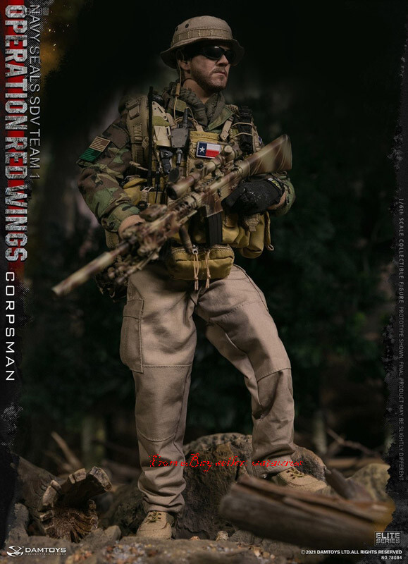 DAMTOYS Operation Red Wings Soldier 3.5 in Action Figure - 78084