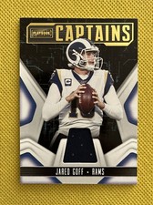 2020 Panini Playbook Captains Swatches Jared Goff #CAP-6