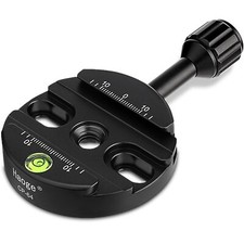 64mm Screw Knob Clamp Adapter Mount QR Plate Camera Tripod Ballhead Arca Swiss