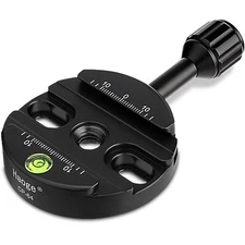 64mm Screw Knob Clamp Adapter Mount QR Plate Camera Tripod Ballhead Arca Swiss