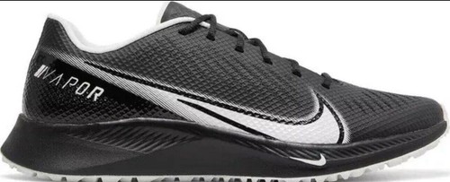 Men Nike Vapor Edge Football Turf Shoe Cleat White Black 
