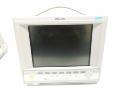 Philips M1204A 24/26 Multiparameter Portable Patient Display Monitor