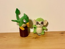 Neopets McDonalds 2005 Plush Green Mynci  Green Pteri Toys Good Condition