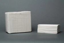  Royalty 1-Ply Virgin Tall-Fold Napkin White 500 Count 6.3" x 13"