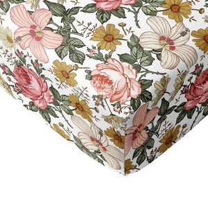 floral crib sheets canada