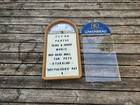 Lowenbrau Beer Lighted Sign Marquee Menu Message Board 1986 Vintage Parts Rough