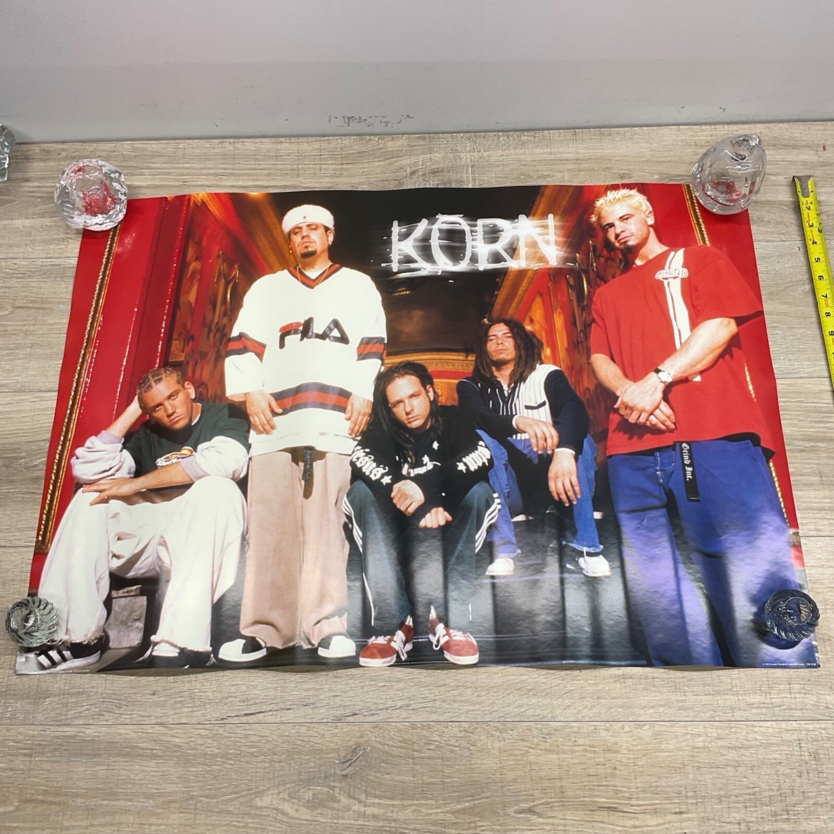 Vintage 1999 KORN Poster 34x24
