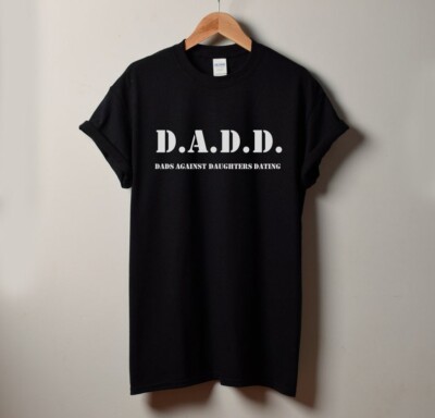 D.A.D.D/ Dads Against Daughters Dating T-Shirt D.A.D.D./XXL/Navy/NEW