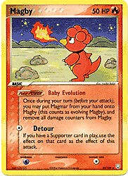 Pokemon Team Rocket Returns  24/109 Magby Card