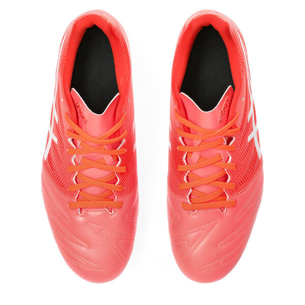 ASICS Soccer Shoes ULTREZZA CLUB 3 WIDE 1101A059 Coral White ASICS Soccer Shoes ULTREZZA CLUB 3 WIDE 1101A059 Coral White