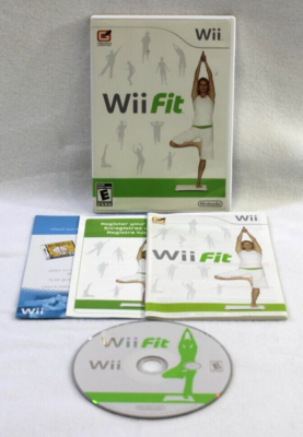 Wii Fit ~ Nintendo Wii Game ~ Complete W/ Manual ~ Rated E