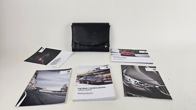 2011-2015 BMW F30 335 3 Series Driver Owners Manual Book Guide Case SET OEM