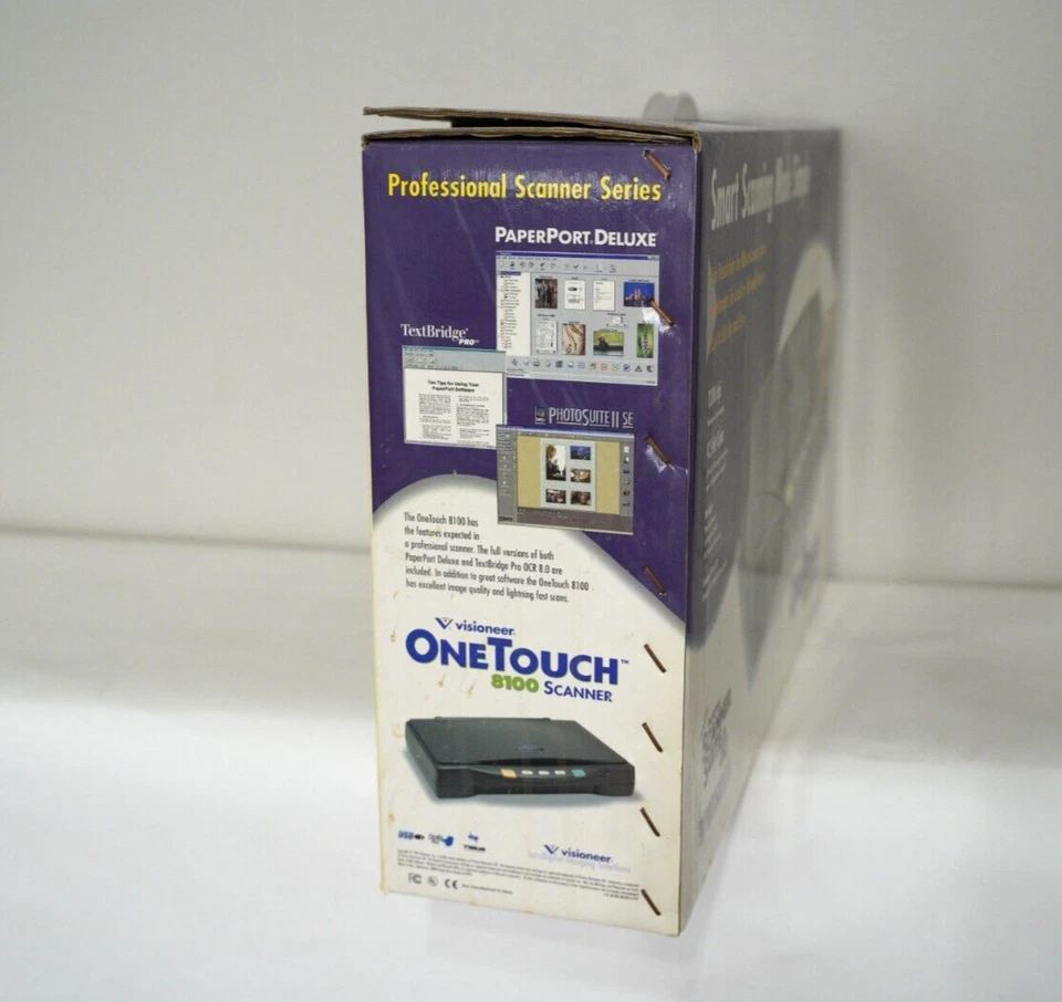 OneTouch 8100 Smart Scanner by Visioneer Passport Scanner and Suite 1200 DPI - Image 2 of 4