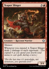 x1 Teapot Slinger BLB Bloomburrow MTG 157 UNCOMMON M/NM 1x