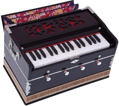 Harmonium 32 Touches Accordé 432Hz/440Hz - Bois De Kail - Double Anche - Fait Main Inde
