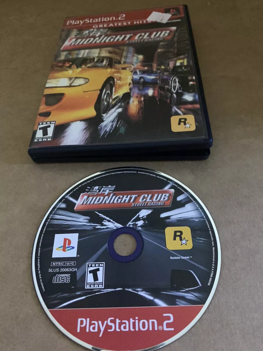  Midnight Club: Street Racing - PlayStation 2