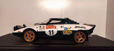 Top Marques 1/18 Lancia Stratos HF Alitalia San Remo Rallye Winner 1975