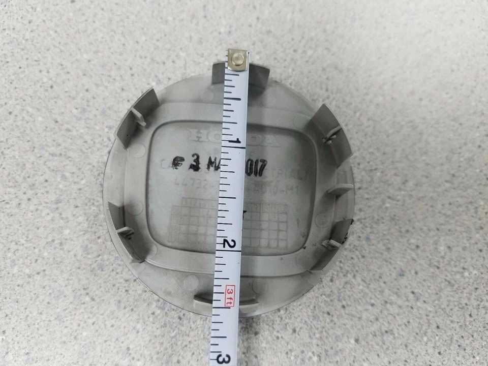 正品 原始设备制造商 本田 Civic Type-R 轮中心盖 FK2 FK8 黑色 红色 H 69 毫米 全新 — 第 4/4 张图片