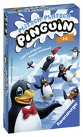Ravensburger Mitbringspiel Geschicklichkeitsspiel Plitsch-Platsch Pinguin 23461